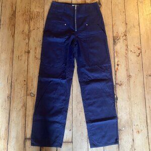 Isabel Marant Women's Navy and Blue Trousers